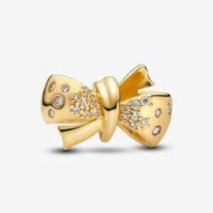 Pandora Authentic Sparkling Bow Pandora Charm